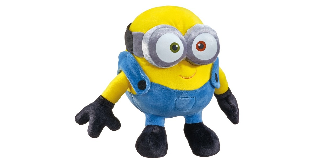 Schmidt Spiele Minions: Bob, Kuscheltier(mehrfarbig, Größe: 24 cm)