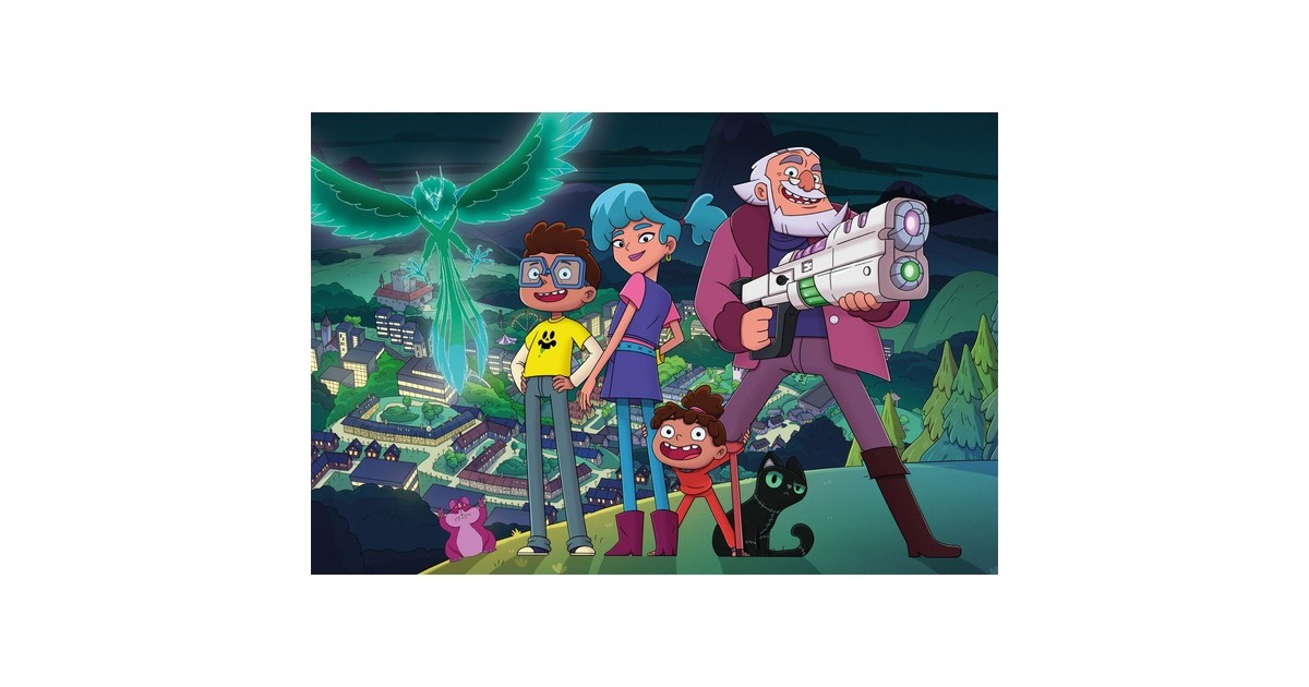 Schmidt Spiele Monster Loving Maniacs: Nacht über Gruselbruch, Puzzle(100 Teile, Glow in the Dark)