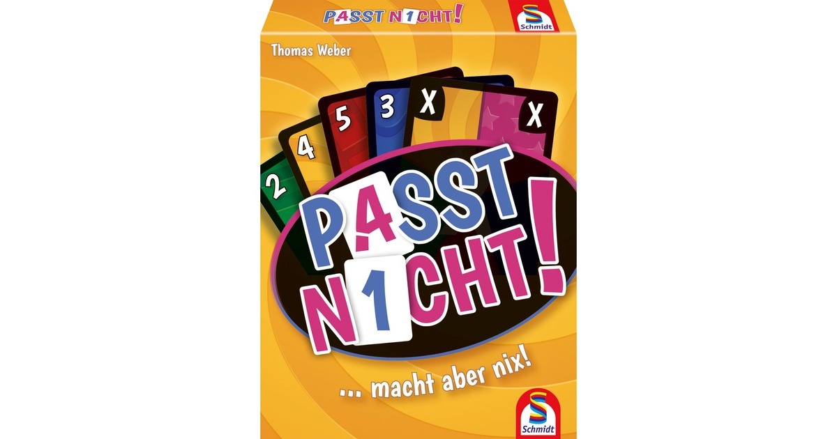 Schmidt Spiele Passt nicht!, Kartenspiel