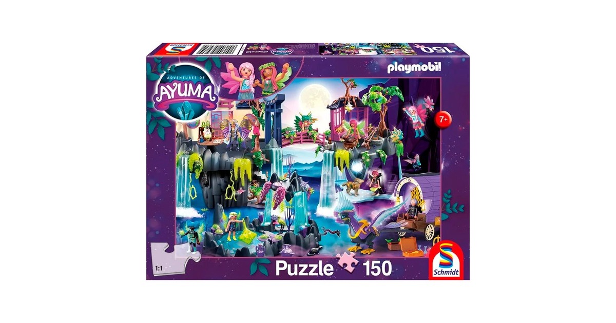 Schmidt Spiele Playmobil: Ayuma - Die mystischen Abenteuer, Puzzle(150 Teile)