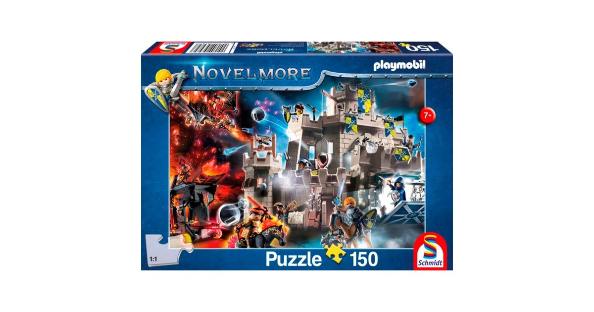 Schmidt Spiele Playmobil: Novelmore - Die Burg von Novelmore, Puzzle(150 Teile)