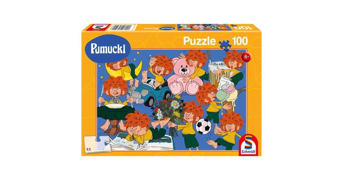 Schmidt Spiele Pumuckl: Spaß mit Pumuckl, Puzzle(100 Teile)