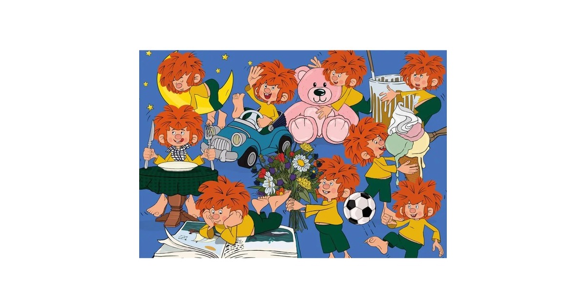 Schmidt Spiele Pumuckl: Spaß mit Pumuckl, Puzzle(100 Teile)