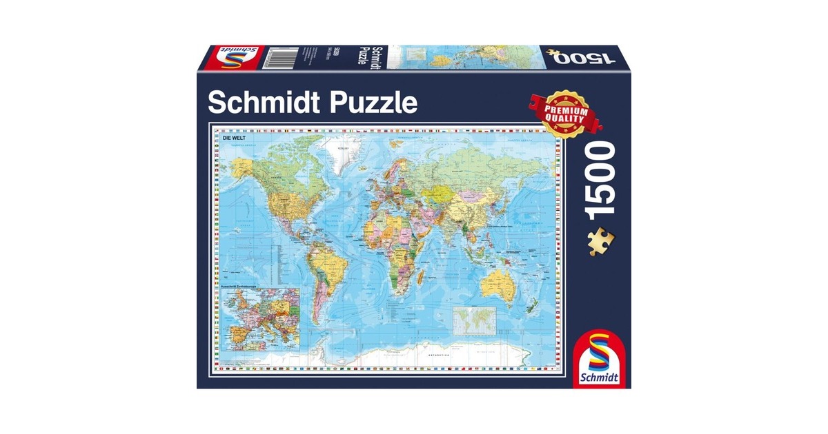 Schmidt Spiele Puzzle Die Welt