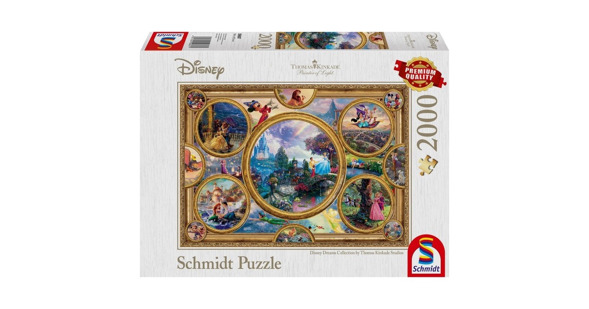 Schmidt Spiele Puzzle Disney Dreams Collection