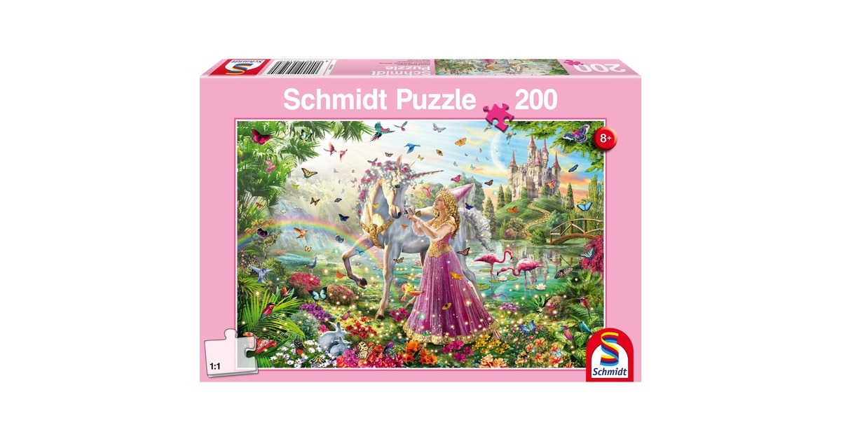 Schmidt Spiele Puzzle Schöne Fee im Zauberwald