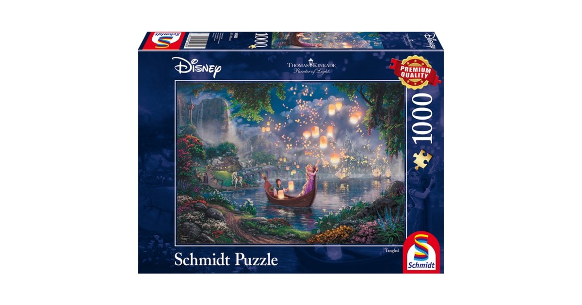 Schmidt Spiele Puzzle Thomas Kinkade: Disney Rapunzel