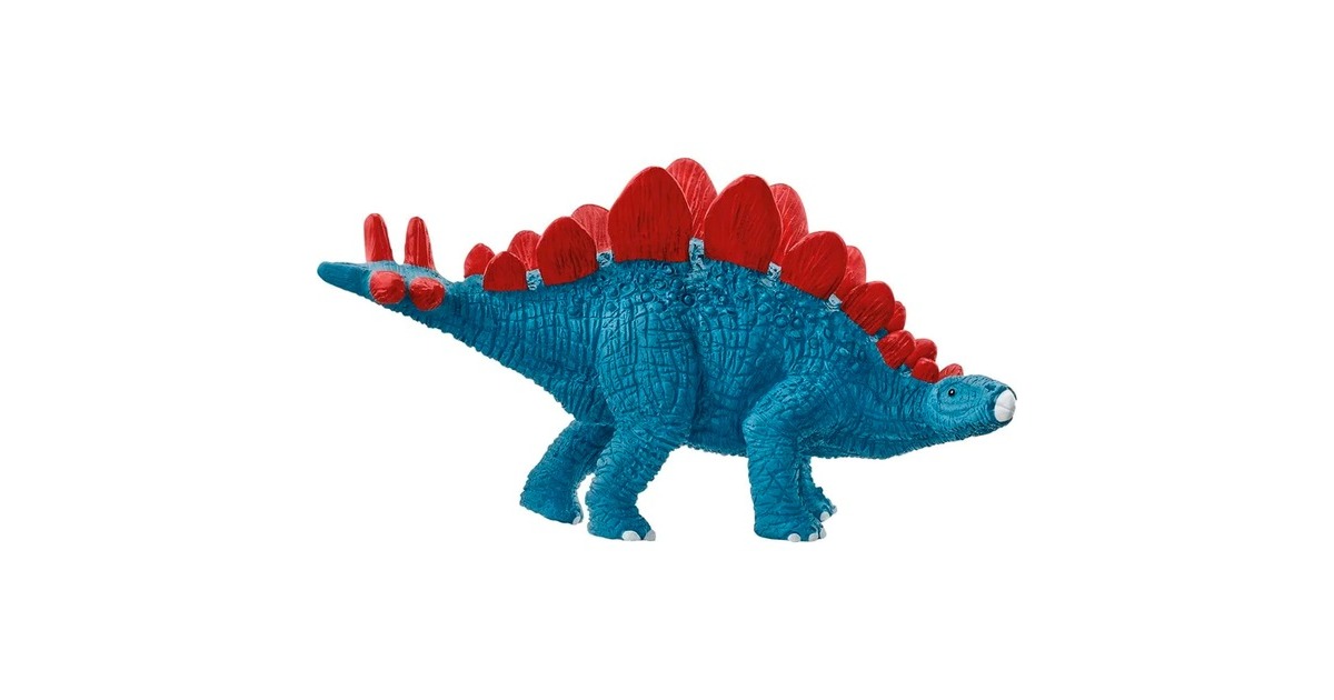 Schmidt Spiele Schleich: Dinosaurs – Urzeit-Giganten, Puzzle(60 Teile, inkl. Schleich Baby Stegosaurus Schleich Figur)