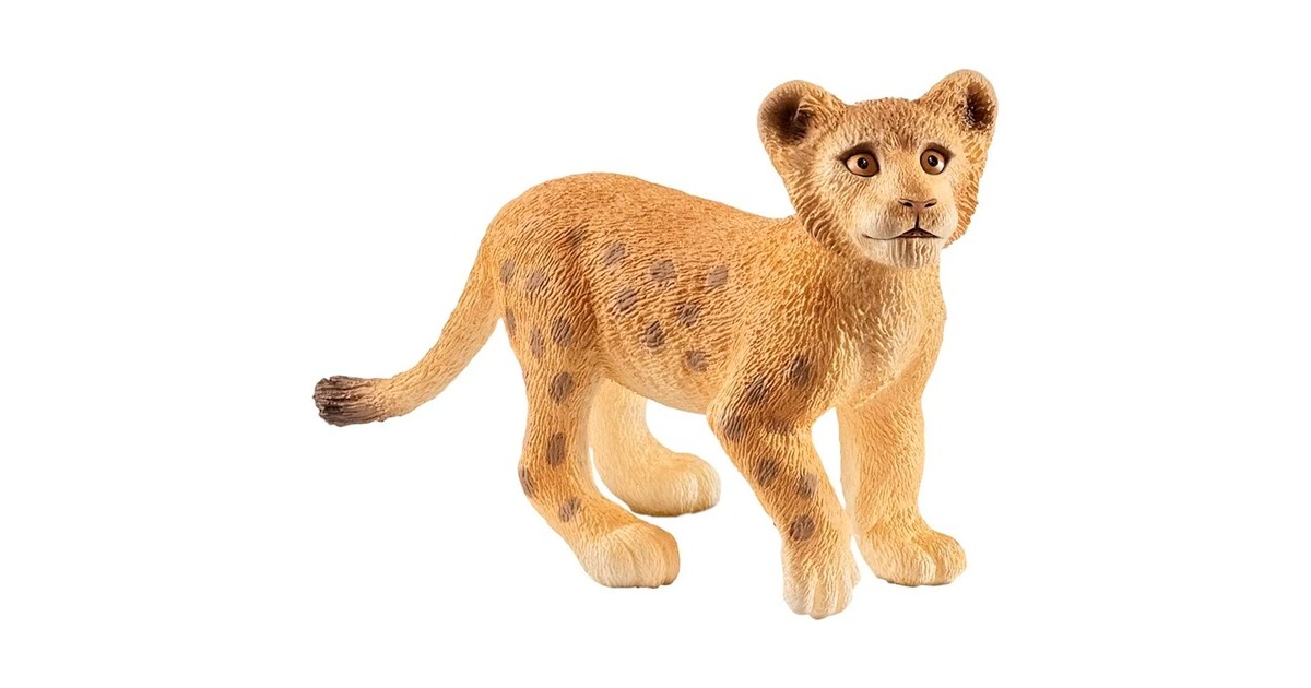 Schmidt Spiele Schleich: Wild Life - In der Sarvanne(60 Teile, inkl. Schleich Löwenjunge Figur)