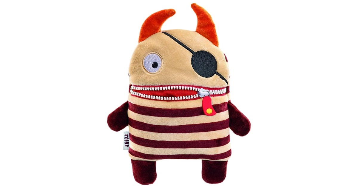 Schmidt Spiele Sorgenfresser Flint , Kuscheltier(rosa/braun)