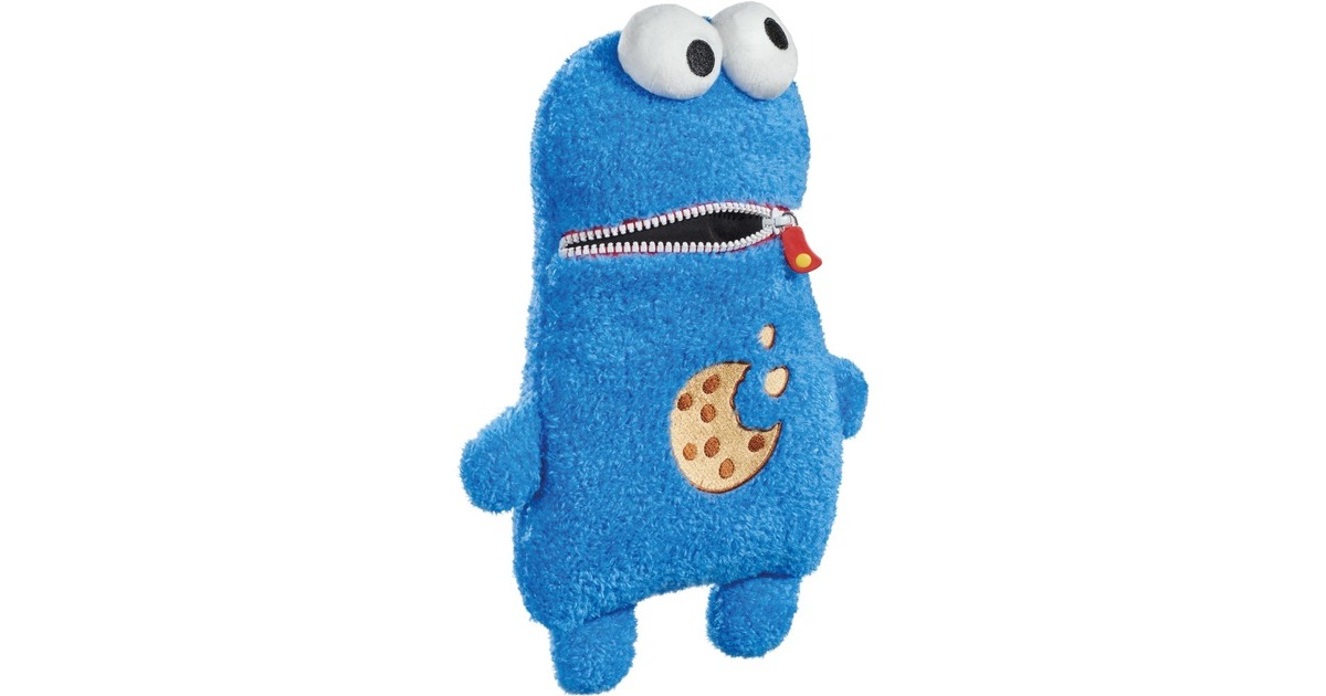 Schmidt Spiele Sorgenfresser Krümelmonster, Kuscheltier(blau, Größe: 29 cm)