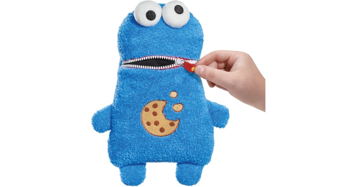 Schmidt Spiele Sorgenfresser Krümelmonster, Kuscheltier(blau, Größe: 29 cm)