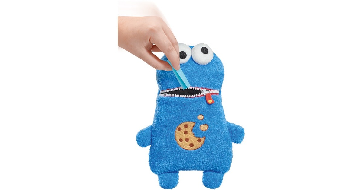 Schmidt Spiele Sorgenfresser Krümelmonster, Kuscheltier(blau, Größe: 29 cm)