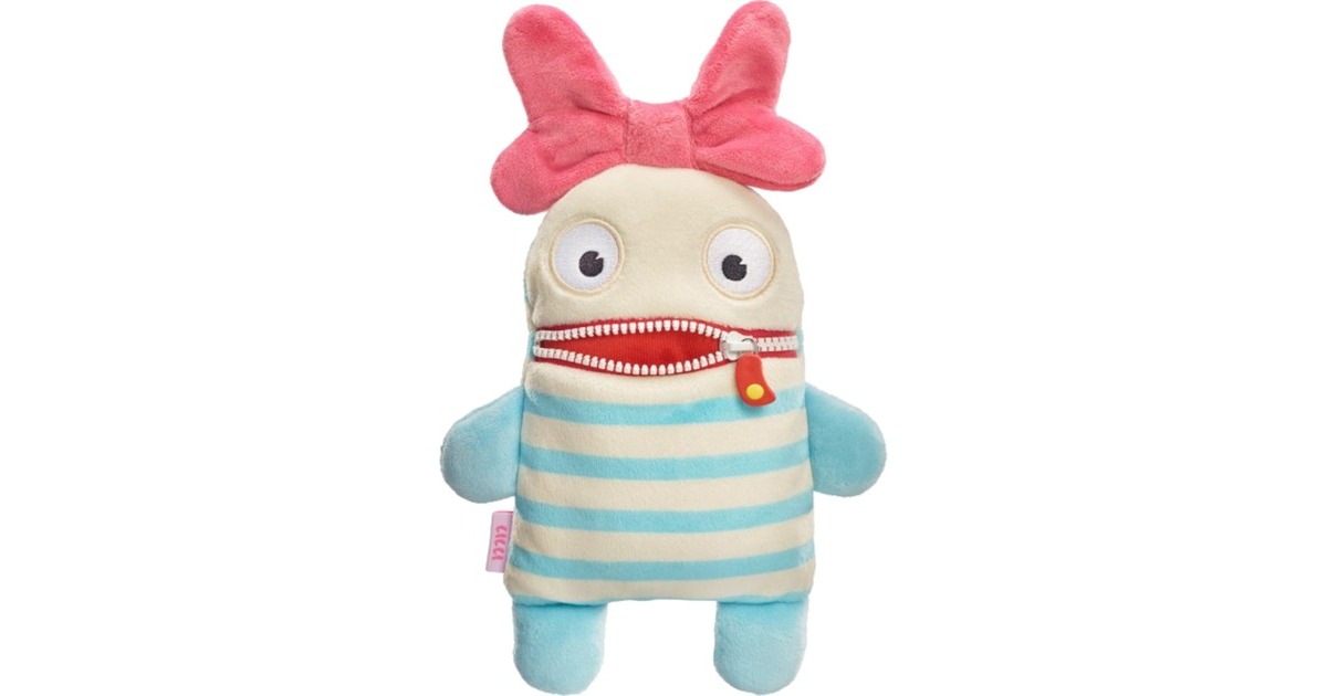Schmidt Spiele Sorgenfresser Lilli , Kuscheltier(creme/hellblau, 29 cm)