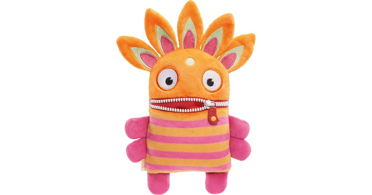 Schmidt Spiele Sorgenfresser Sita , Kuscheltier(orange/pink, 26 cm)