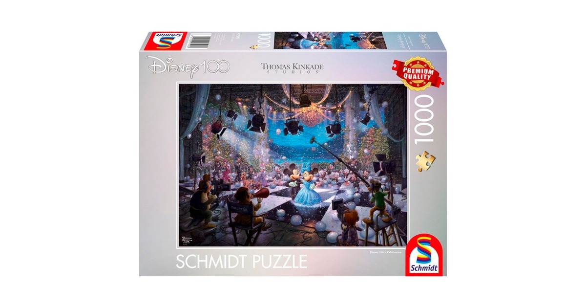 Schmidt Spiele Thomas Kinkade Studios: Disney 100th Celebration Sonderedition 1, Puzzle(1000 Teile)