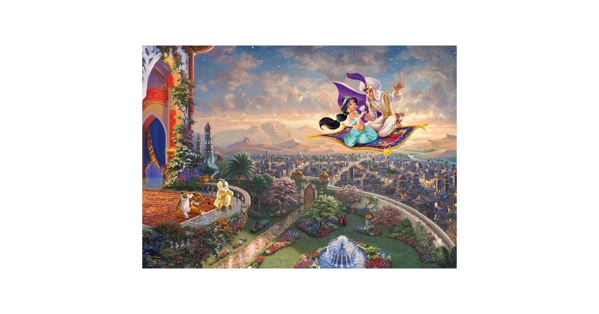Schmidt Spiele Thomas Kinkade Studios: Disney - Aladdin, Puzzle(1000 Teile)