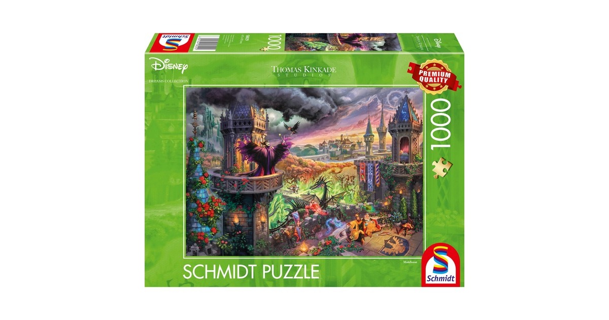 Schmidt Spiele Thomas Kinkade Studios: Maleficent, Puzzle(1000 Teile)