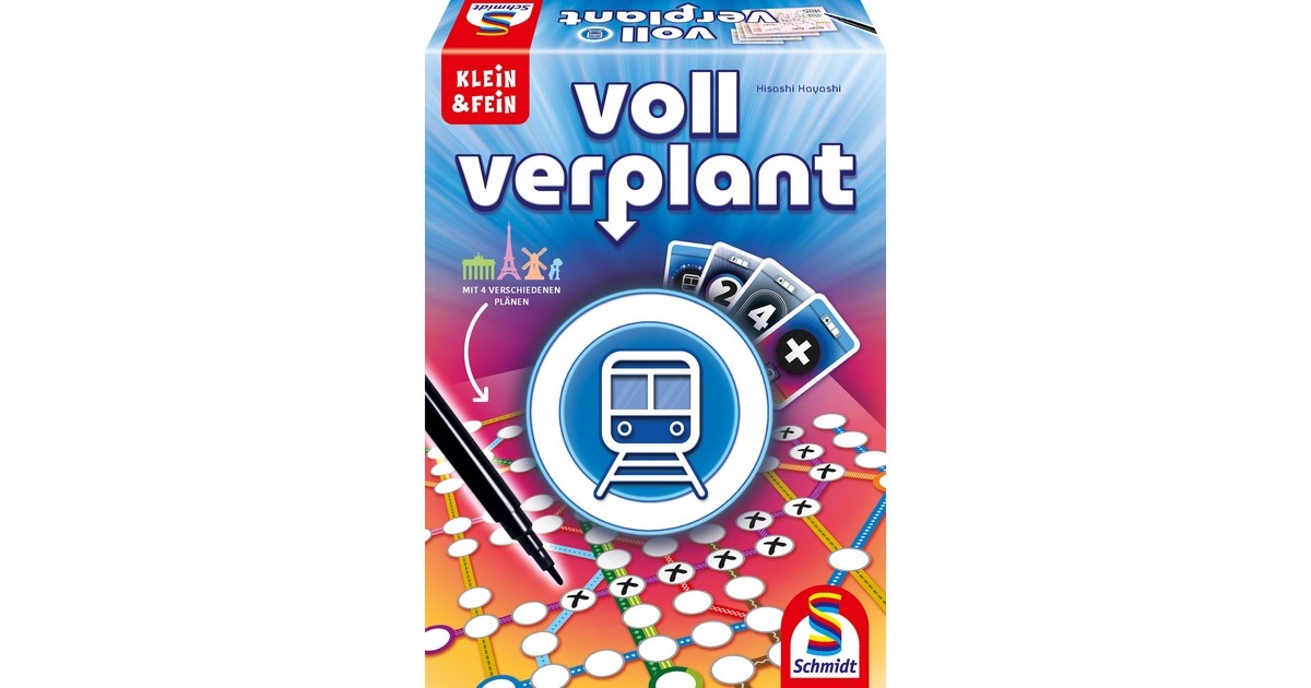 Schmidt Spiele Voll verplant, Brettspiel