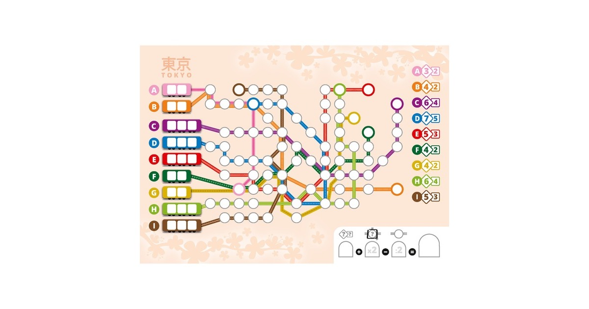 Schmidt Spiele Voll verplant - Zusatzblock Japan, Brettspiel