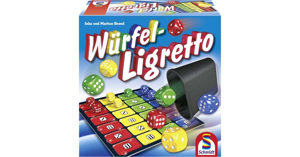 Schmidt Spiele Würfel Ligretto, Würfelspiel
