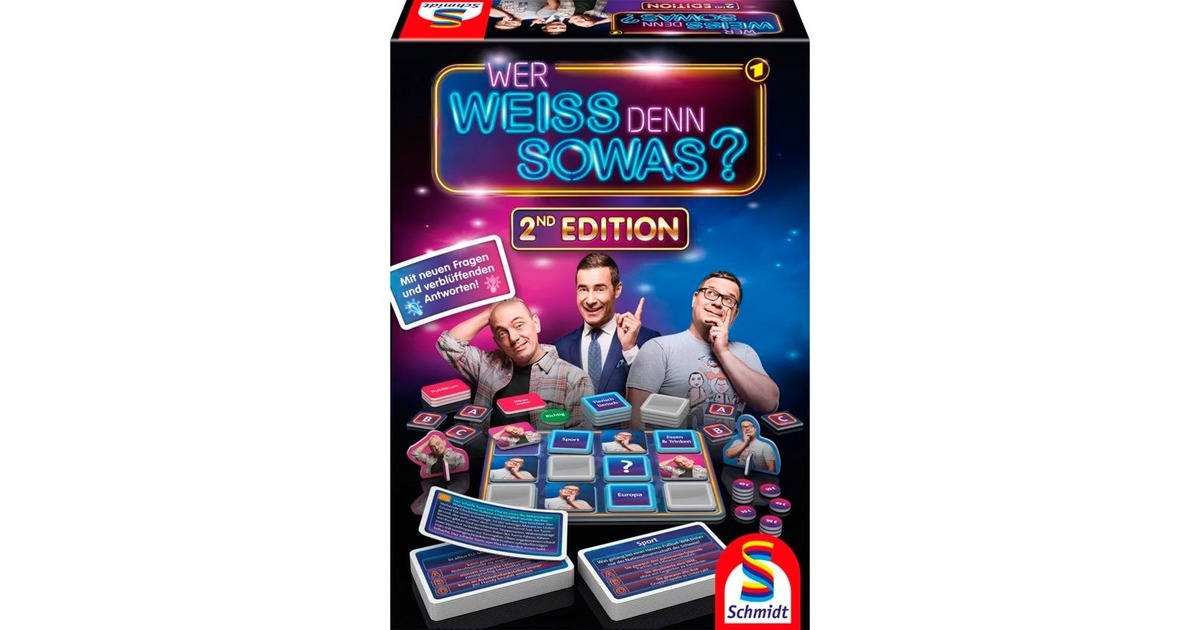 Schmidt Spiele Wer weiss denn sowas? 2nd Edition, Gesellschaftsspiel