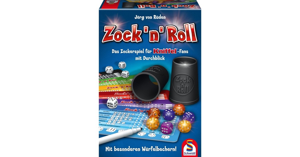 Schmidt Spiele Zock'n'Roll, Würfelspiel