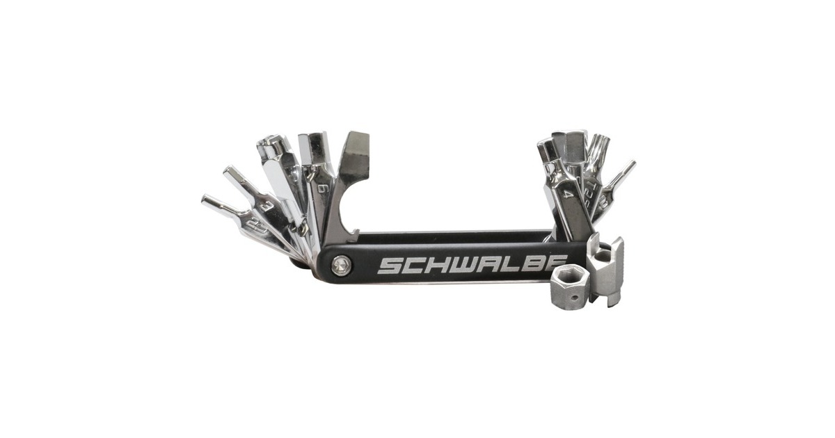 Schwalbe 13in1 Multitool mit Ventilfunktionen(schwarz)