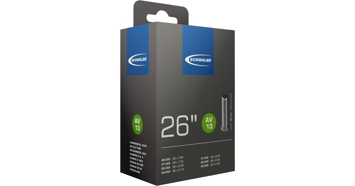 Schwalbe AV 13, Schlauch(schwarz, ETRTO 40-62/559)