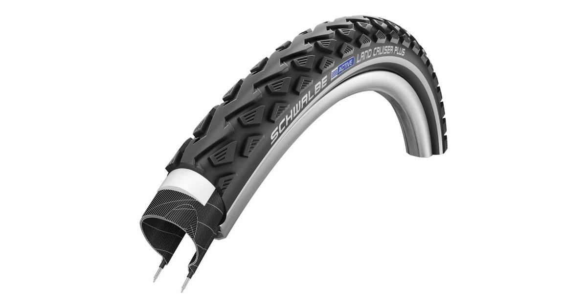 Schwalbe Land Cruiser Plus, Reifen(schwarz, ETRTO 47-622)