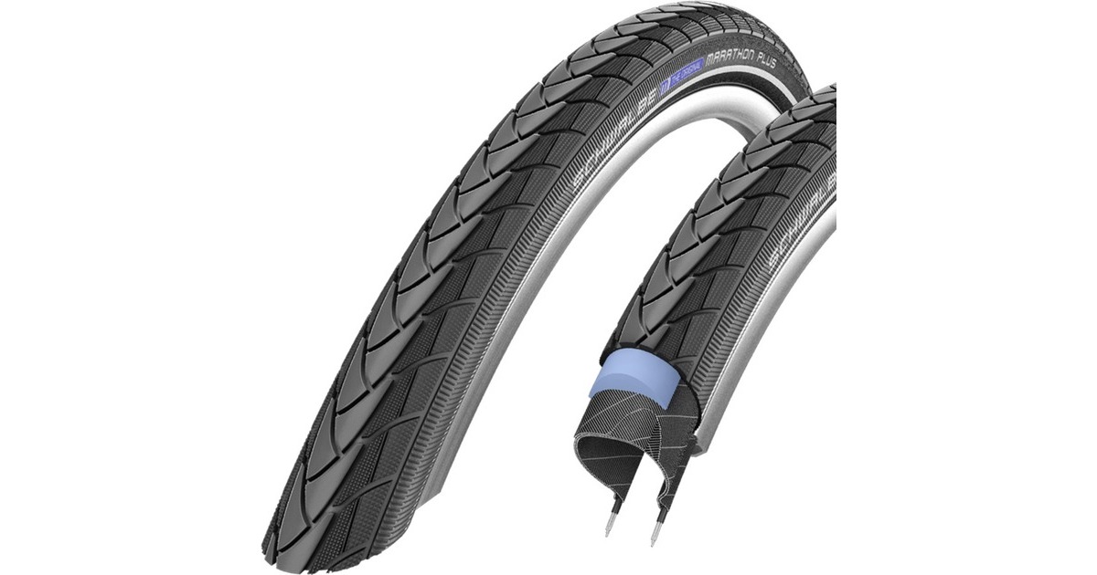 Schwalbe Marathon PLUS, Reifen(schwarz, ETRTO: 37-622)
