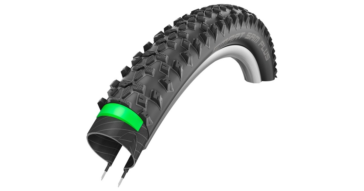 Schwalbe SMART SAM PLUS, Reifen(schwarz, Drahtreifen, ETRTO 54-559)