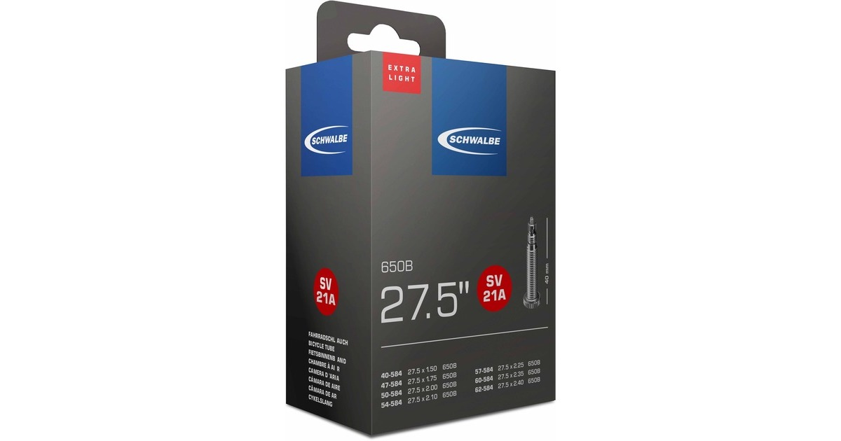 Schwalbe SV21A, Schlauch(schwarz, Extra Light)