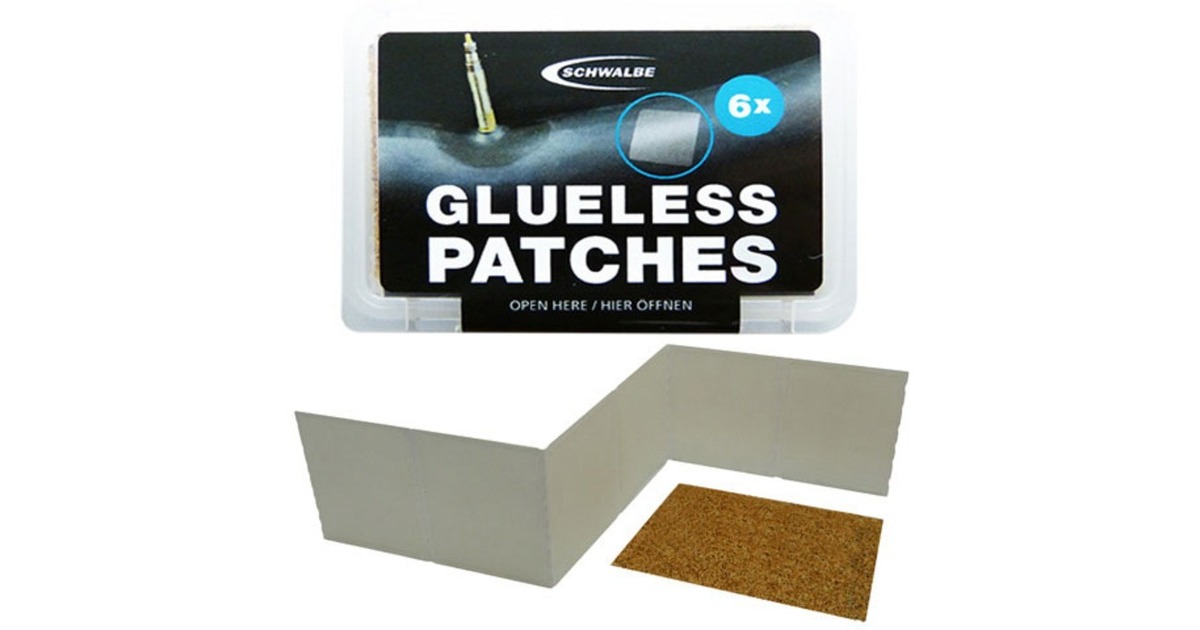 Schwalbe Selbstklebende Schlauchflicken, Reparaturset(6 Stück)