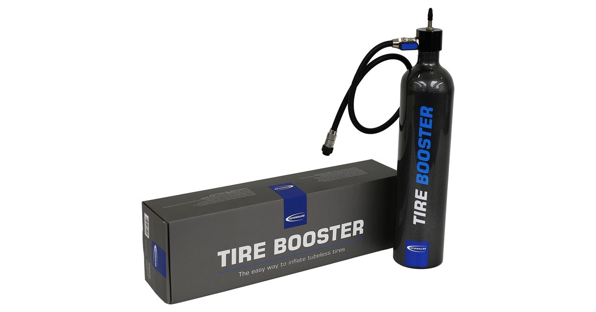 Schwalbe TIRE BOOSTER, Reifen-Füllgerät(schwarz)