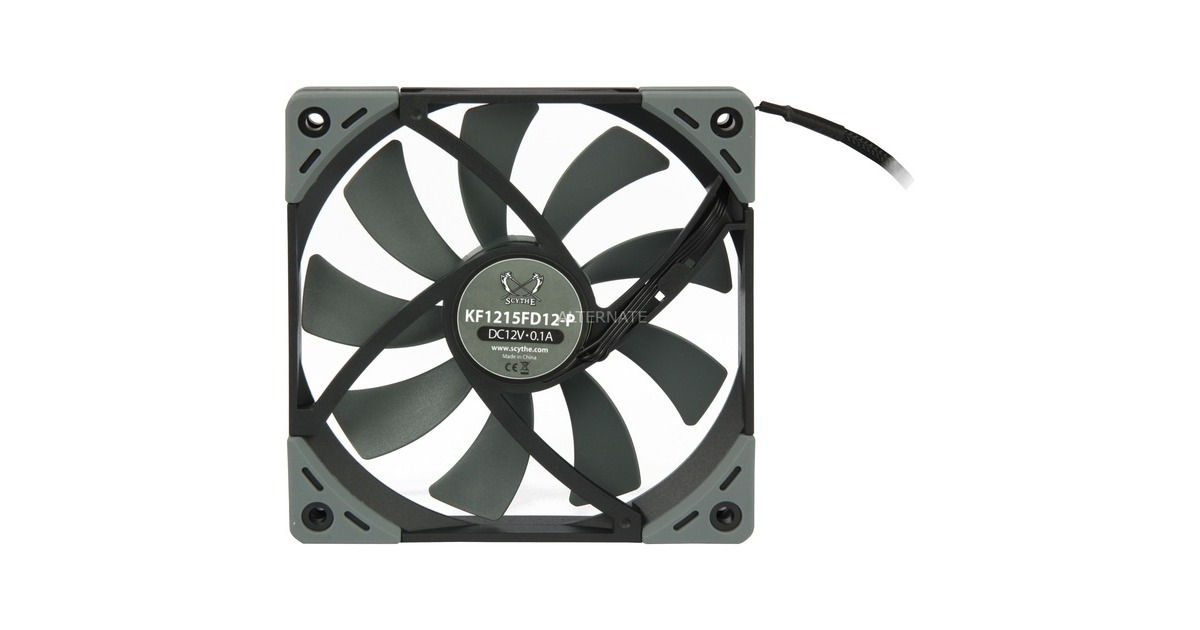 Scythe Kaze Flex 120 Slim PWM 1200, Gehäuselüfter