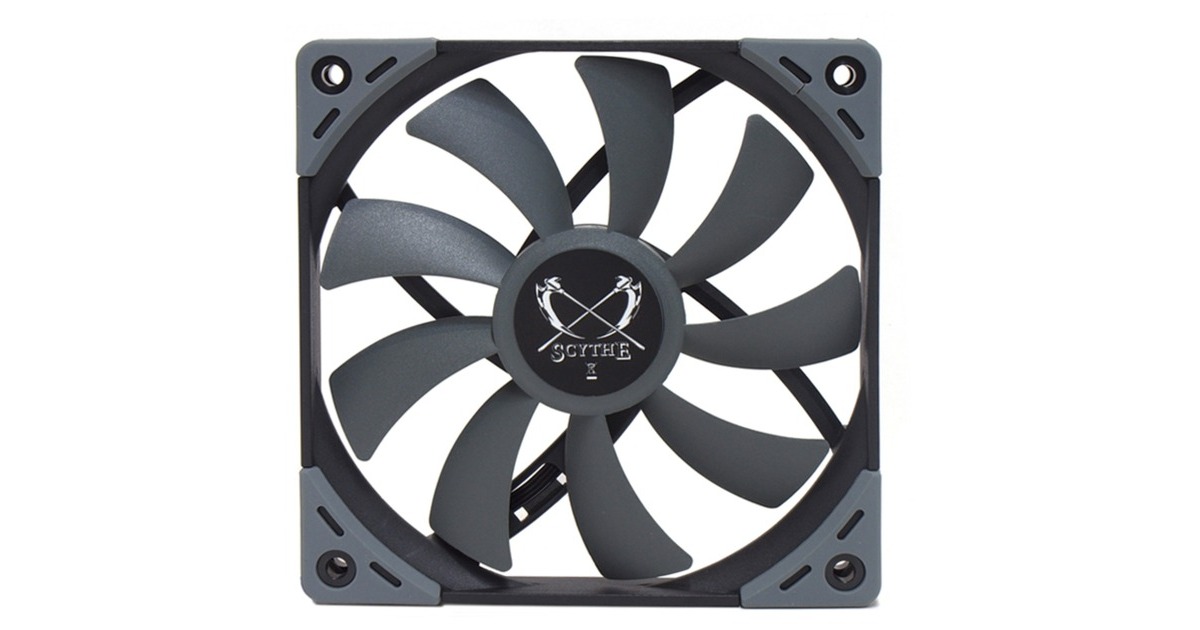 Scythe Kaze Flex 120 Slim, Gehäuselüfter(schwarz, Slim-Version) Scythe Kaze Flex 120 Slim, Gehäuselüfter(schwarz, Slim-Version)