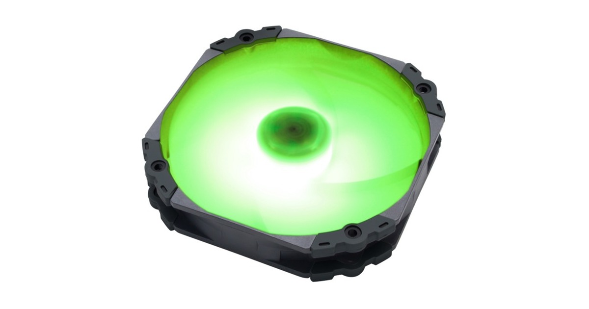 Scythe Kaze Flex 140 RGB, Gehäuselüfter(schwarz/transparent)