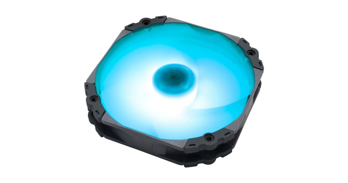 Scythe Kaze Flex 140 RGB, Gehäuselüfter(schwarz/transparent)