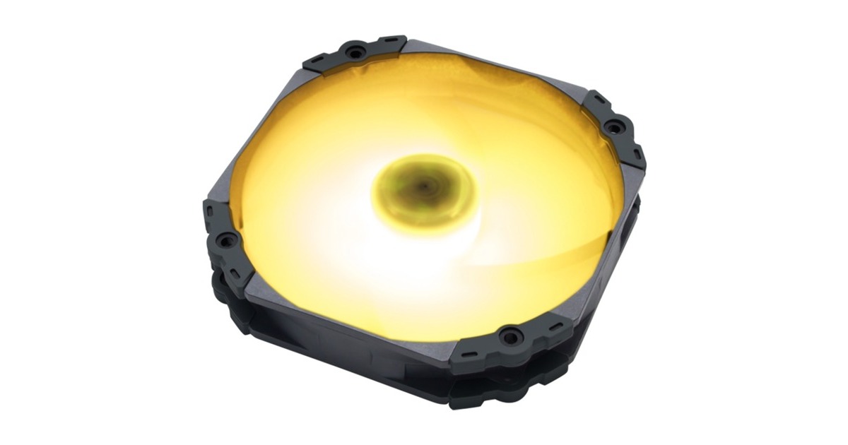 Scythe Kaze Flex 140 RGB, Gehäuselüfter(schwarz/transparent)