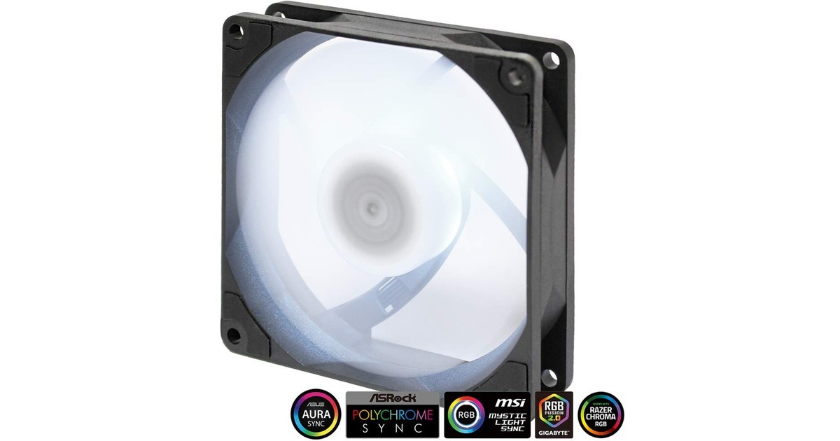 Scythe Kaze Flex 92 PWM RGB, Gehäuselüfter(schwarz)