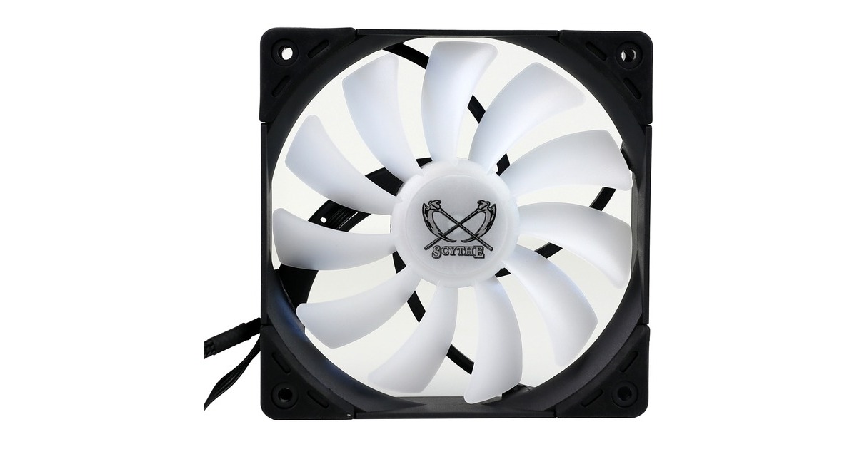 Scythe Kaze Flex PWM RGB 1800 120x120x27, Gehäuselüfter(schwarz/transparent)