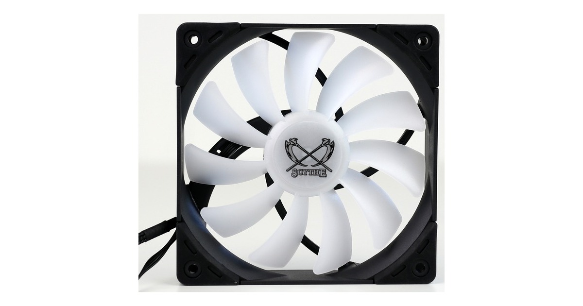 Scythe Kaze Flex PWM RGB 800 120x120x27, Gehäuselüfter