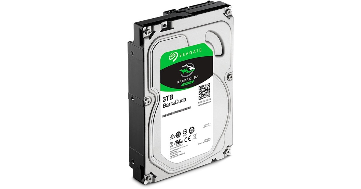 Seagate Barracuda 3TB ST3000DM007, Festplatte(SATA 6 Gb/s, 3,5")