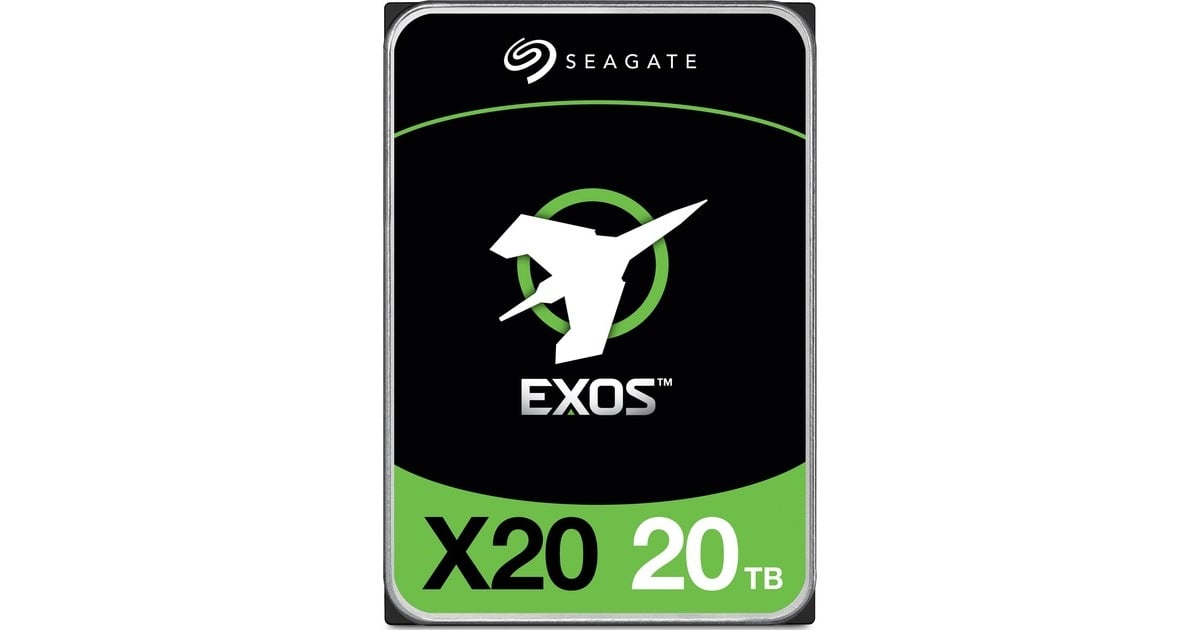 Seagate Exos X20 20 TB, Festplatte(SATA 6 Gb/s, 3,5")