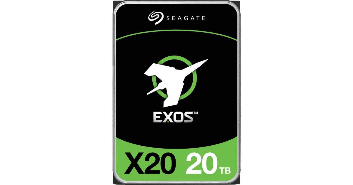 Seagate Exos X20 20 TB, Festplatte(SAS 12 Gb/s, 3,5")
