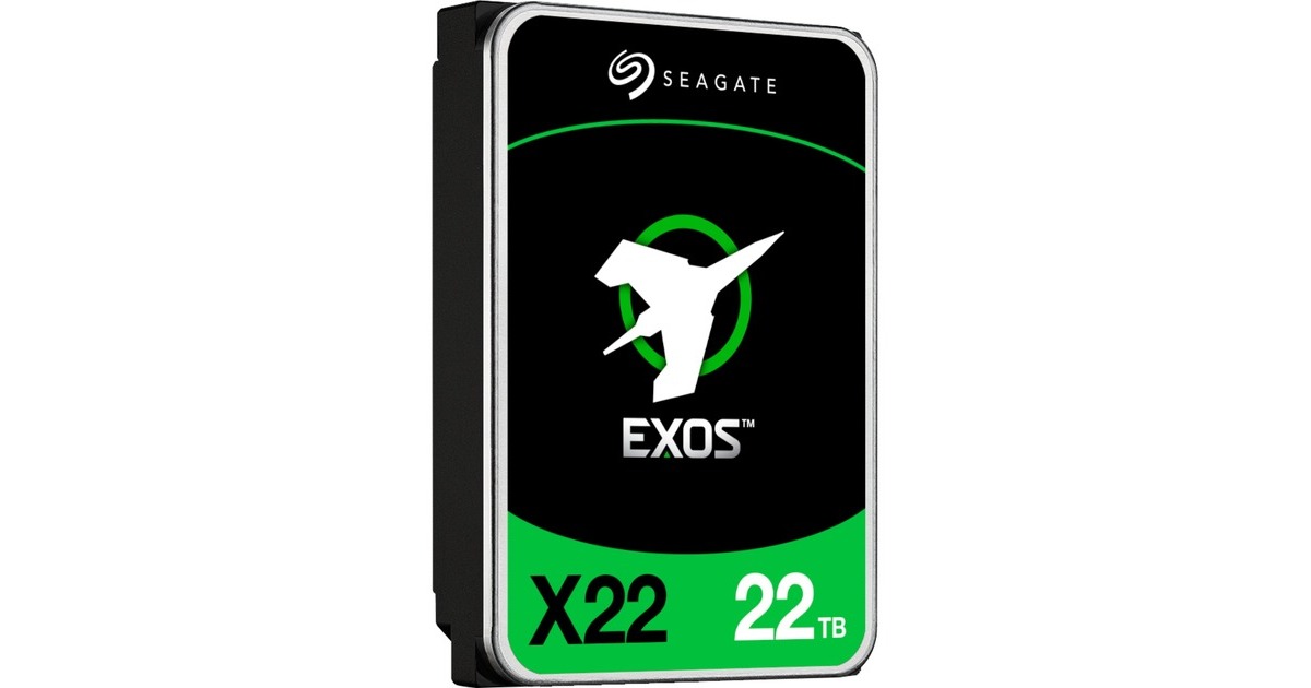Seagate Exos X22 22 TB, Festplatte(SATA 6 Gb/s, 3,5")
