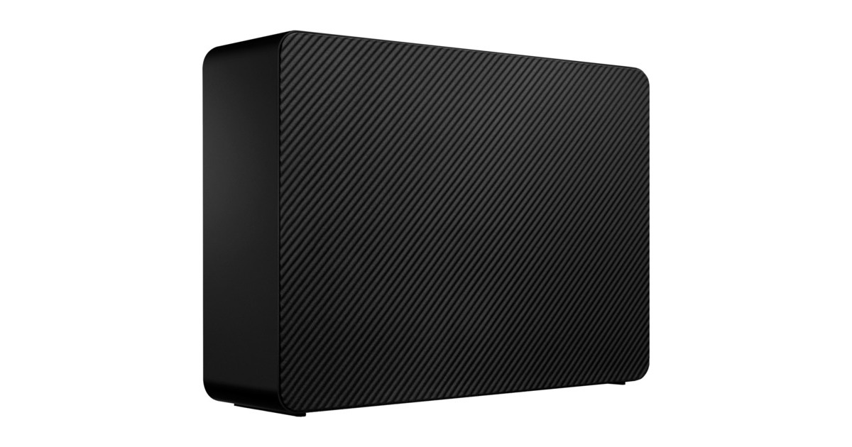 Seagate Expansion Desktop 12 TB, Externe Festplatte(schwarz, Micro-USB-B 3.2 Gen 1 (5 Gbit/s))