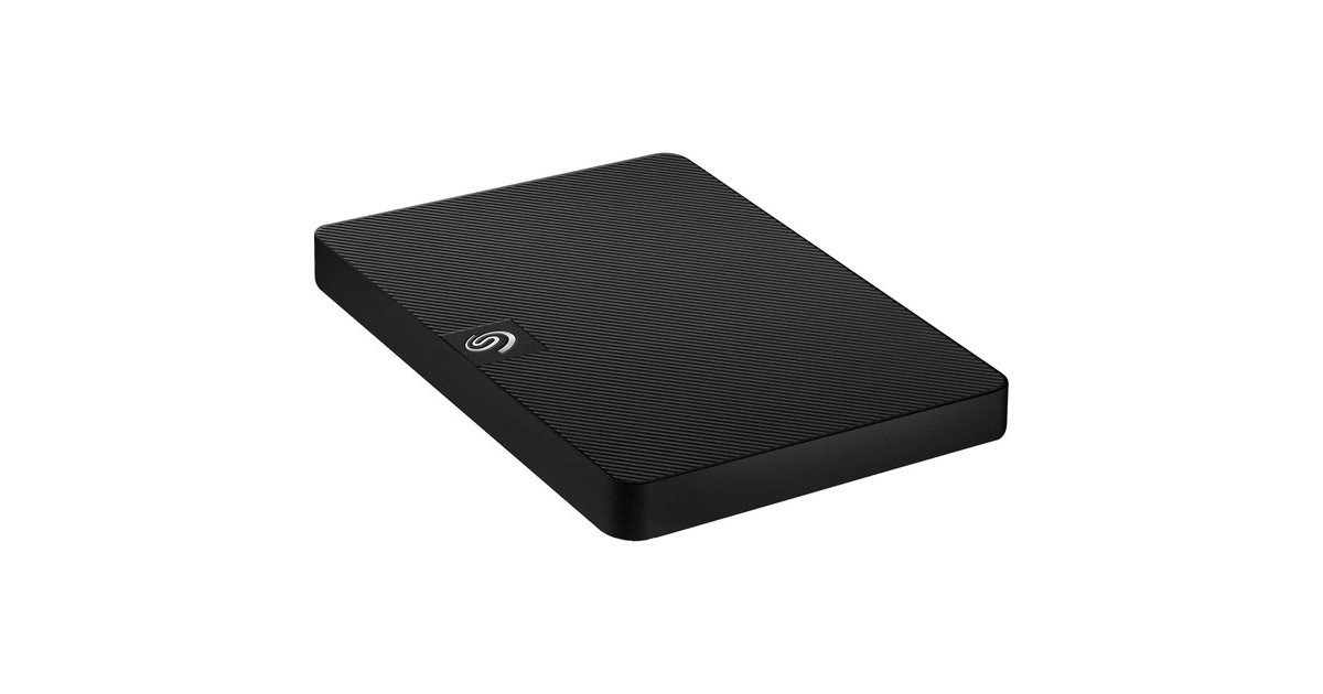 Seagate Expansion Portable 1 TB, Externe Festplatte(schwarz, Micro-USB-B 3.2 Gen 1 (5 Gbit/s))