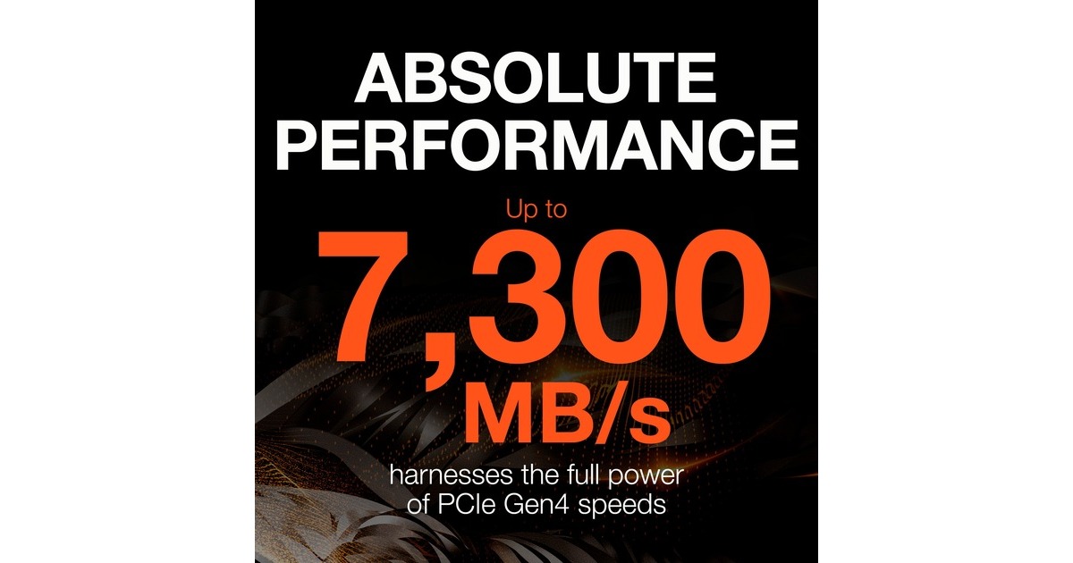 Seagate FireCuda 530 4 TB mit Kühlkörper, SSD(schwarz, PCIe 4.0 x4, NVMe 1.4, M.2 2280)